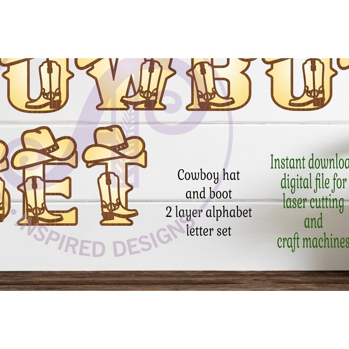 Set alfabet din lemn cu capac si litere, Intrahome, 3mm-4mm, 30x20cm