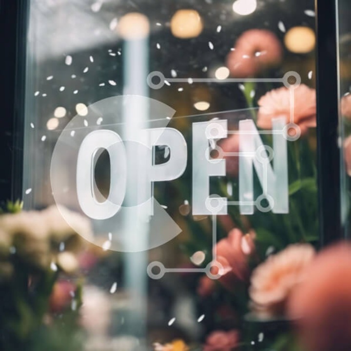 Puzzle din lemn Intrahome, flori si tabla deschisa, set 25 piese, 10x10 cm, cutie din lemn wenge