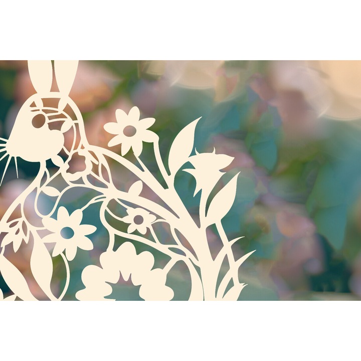 Placi lemn, Intrahome, Cricut Paschalino Laser Cut, 3mm-4mm, 4x4 cm