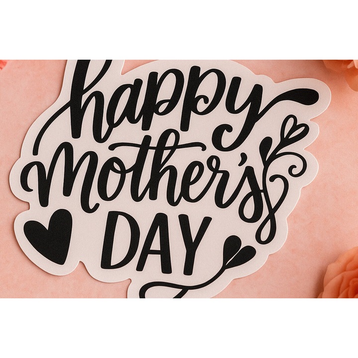 Set de artizanat, Intrahome, Cricut Happy Mother Day Cut, 3mm-4mm, 20x20cm