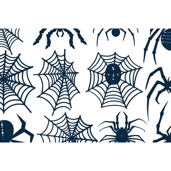 Seturi de artizanat, Paketo Cricut Spiderweb, plywood 3mm-4mm, 15x15cm