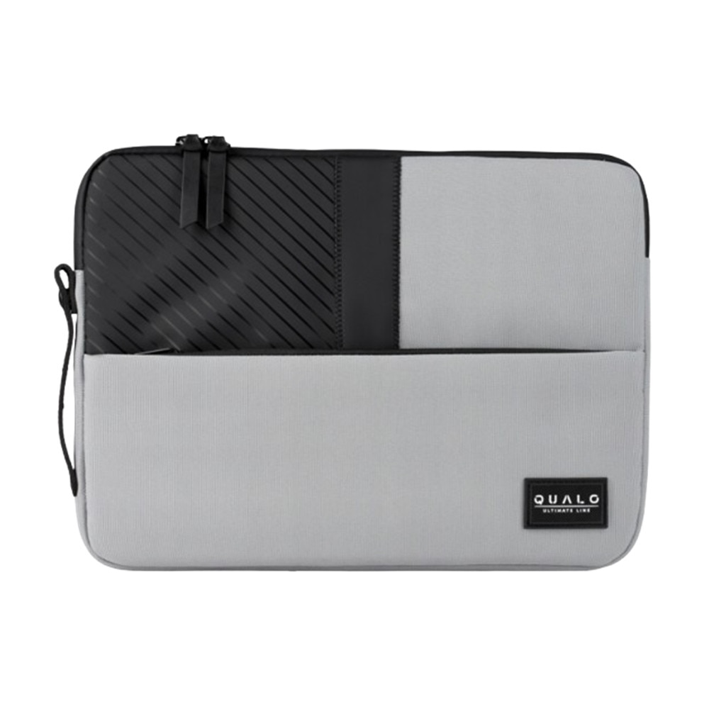 Qualo Ultimate - Geantă universală pentru laptop 13"3" gri-negru pentru laptop/tabletă