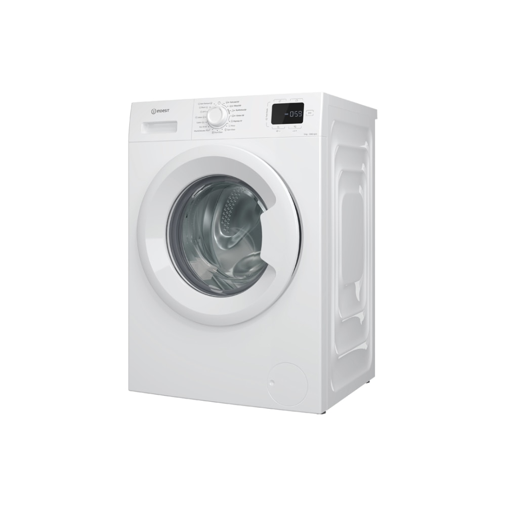 Masina de spalat rufe Indesit IM 640 MY TIME EE, Control centrifugare, Control temperatura, 6 Kg, 1000 rpm, Clasa B, Alb