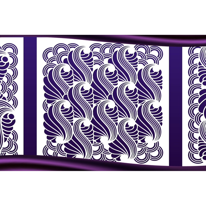 Panou decorativ, Intrahome, plywood 3mm-4mm, 40x50cm, ideal pentru CNC, set