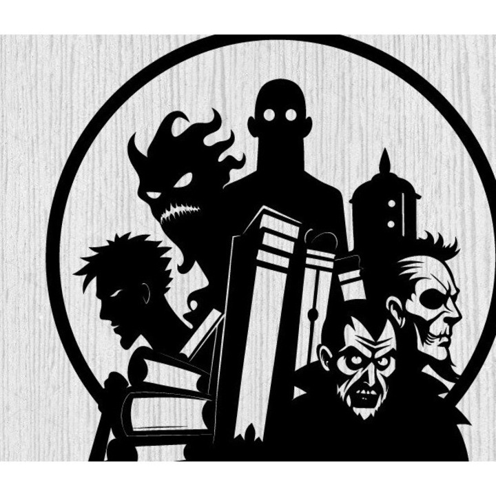 Matrita pentru taiere laser, Intrahome, model de Halloween, 40x50 cm