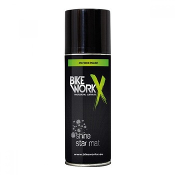 Polish Bicicleta Bikeworkx Shine Star Mat Spray, 200 ml Polish Bicicleta Bikeworkx Shine Star Mat Spray, 200 ml