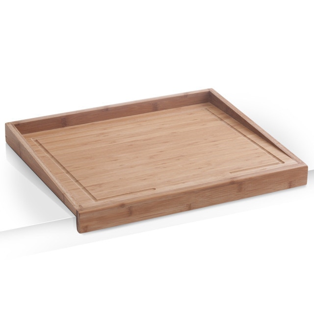 Tocator alimente Zeller 2 in 1, 50 x 40 x 4.5 cm, Maro