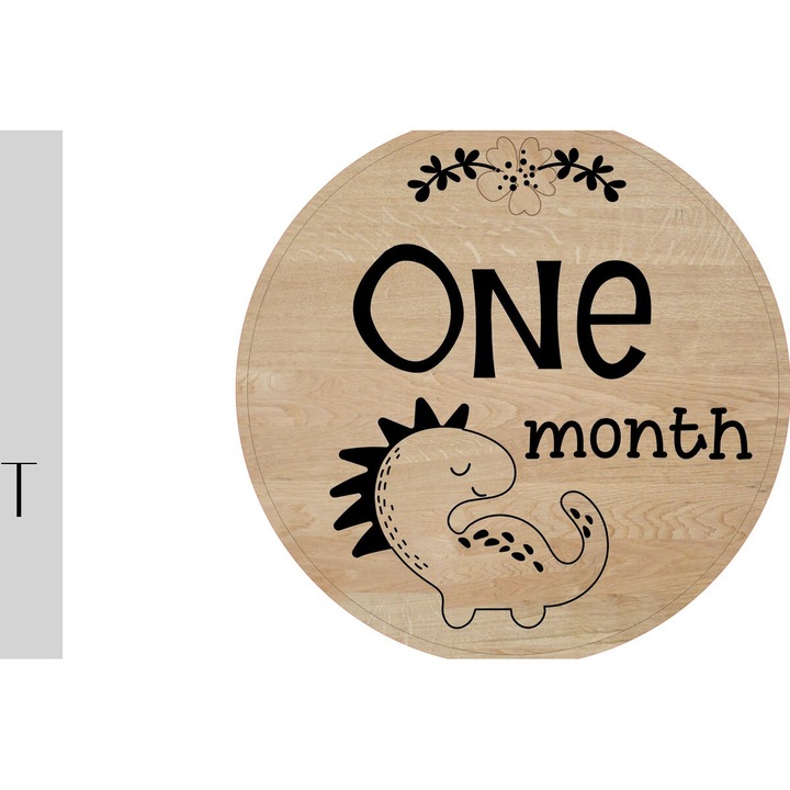 Set de cercuri din lemn pentru proiecte DIY, Intrahome, 3mm-4mm, 20x20cm, fabricat in Grecia