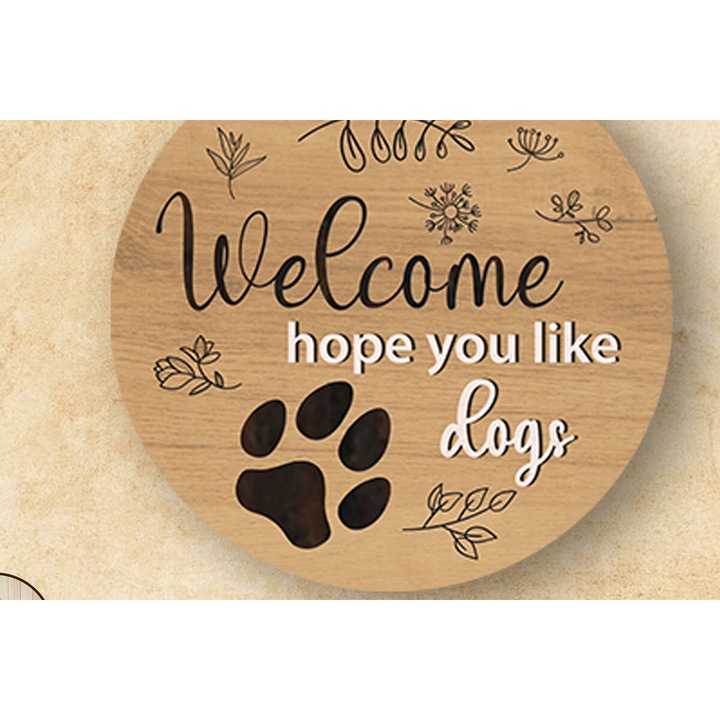 Panou decorativ din plywood, Intrahome, 3mm-4mm, culoare wenge, dimensiune 15x15cm