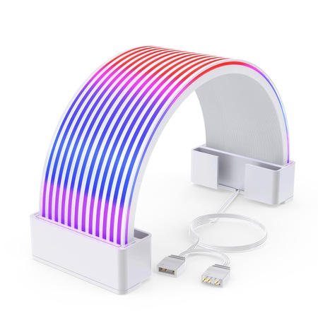 Cablu de alimentare RGB Sirlyr, 8 in, compatibil cu placă de bază 24 ...
