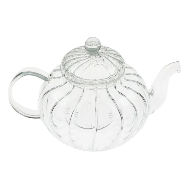 Ceainic, sticla termica, 3H61-281, transparent, 800 ml