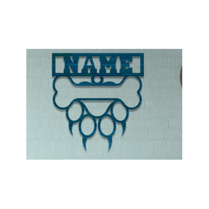 Sema onomatos podiou skylou Laser Cut, Intrahome, 30x20cm, plywood 3mm-4mm, set