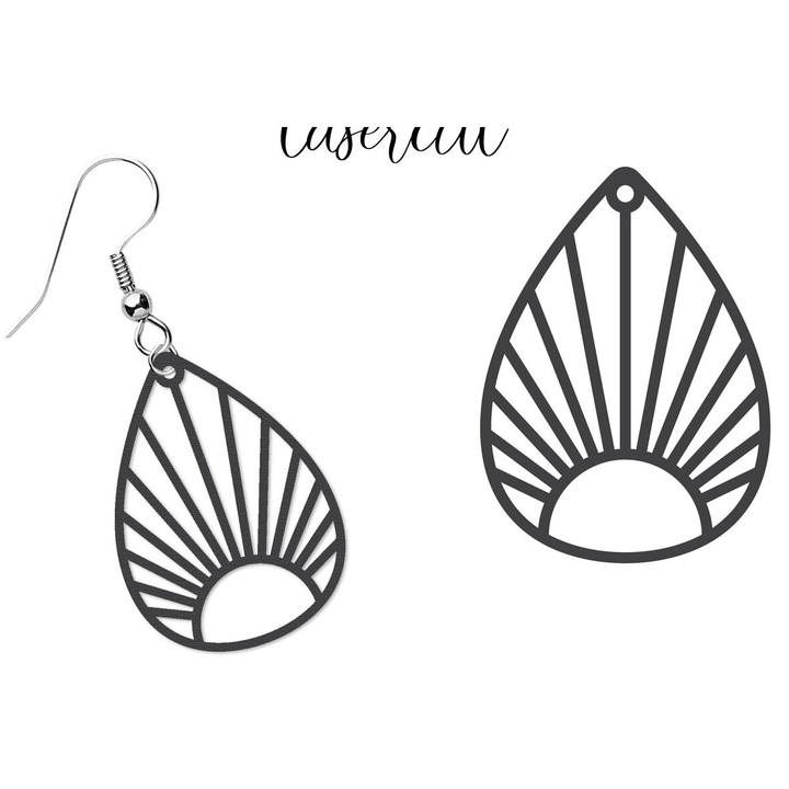 Placi lemn, Intrahome, Skoulariki LaserCut, 3mm-4mm, 3x3cm