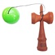 Kendama din lemn natural, Bila lemn + Sticker pentru telefon, 143KD