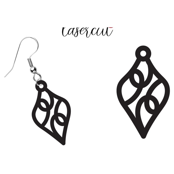 Placi lemn, Intrahome, Skoulariki LaserCut, 3mm-4mm, 3x3cm, set