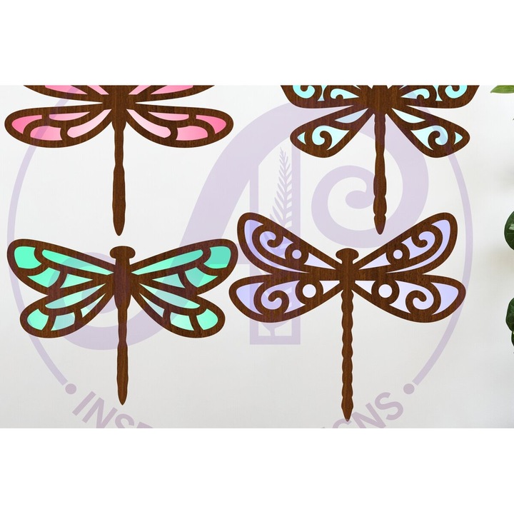 Placa lemn, Intrahome, plywood 3mm-4mm, 30x20cm, set de 2 bucati