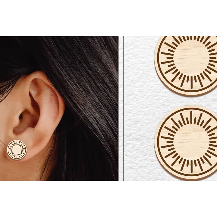 Placi lemn, Intrahome, Skoularikia magnetes, 3mm-4mm, 3x3 cm