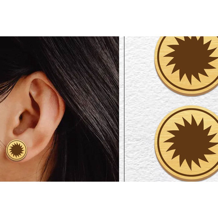 Placi lemn, Intrahome, Skoularikia magnetes, 3mm-4mm, 3x3 cm