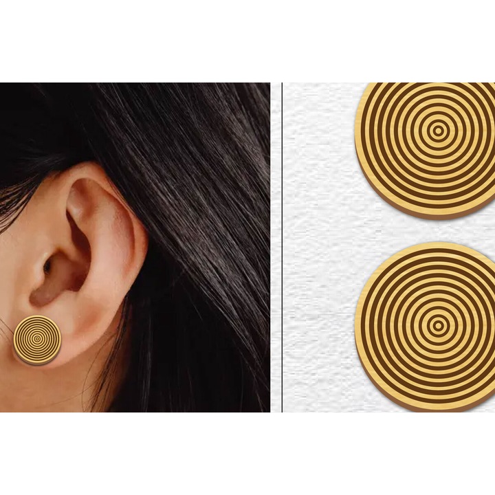 Placi lemn, Intrahome, Skoularikia magnetes, 3mm-4mm, 3x3 cm