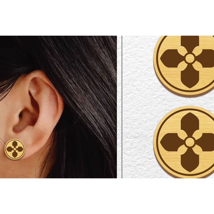 Placi lemn, Intrahome, skoularikia magnetes, 3mm-4mm, 3x3 cm, set