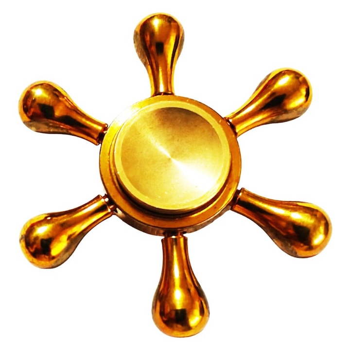 Интерактивен спинър BV, алуминий, 7 см, елегантен дизайн, многоцветен