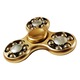 Fidget Spinner BV, din aluminiu, 7 cm, design elegant, culoare gold