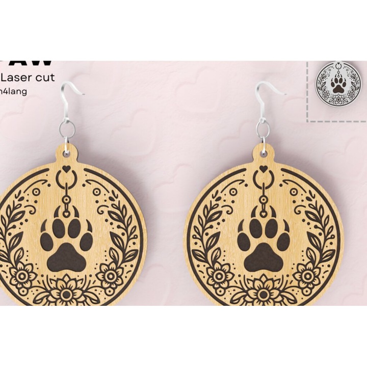 Placi lemn, Intrahome, Skoularikia, Louloudi, Gata, Podi, Kopsimo, 3mm-4mm, 3x3cm