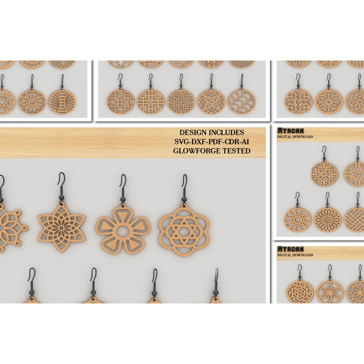 Seturi de artizanat, Intrahome, Skoularikia Paketo, plywood 3mm-4mm, 3x3cm