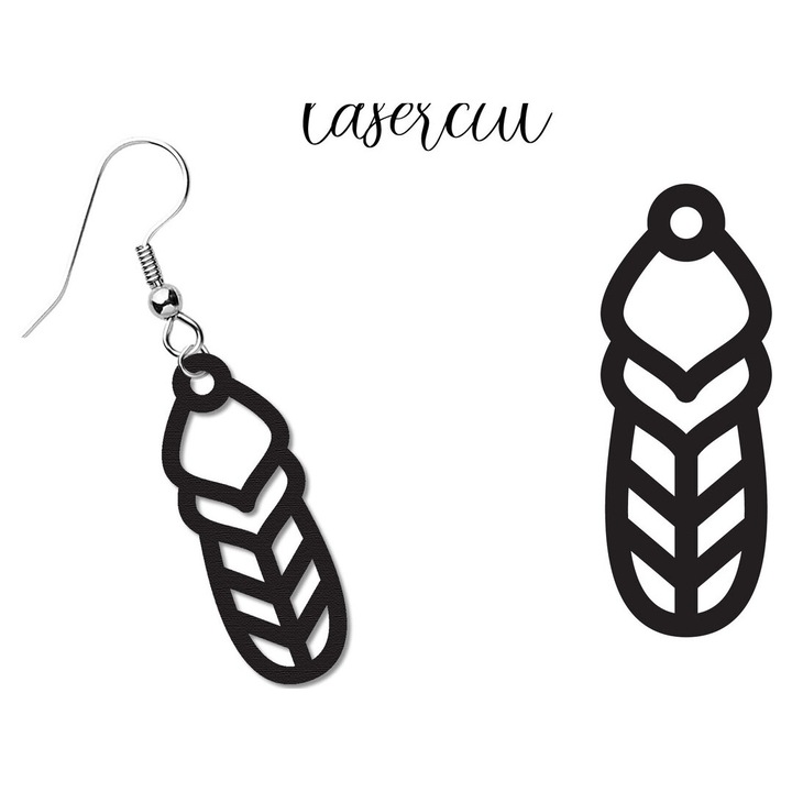 Placi lemn, Intrahome, Skoulariki LaserCut, 3mm-4mm, 3x3 cm