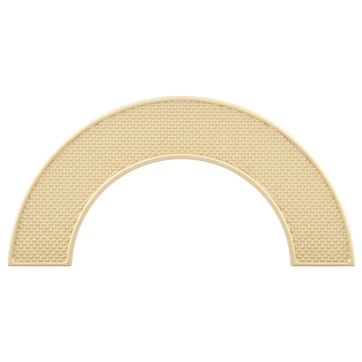 Maner pentru mobila Selin, finisaj alama mata CB, 128 mm