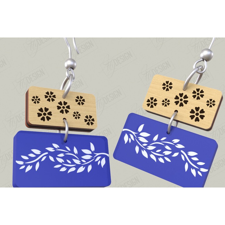 Set de artizanat, Intrahome, Schediasmos Skoularikia, plywood 3mm-4mm, 3x3 cm