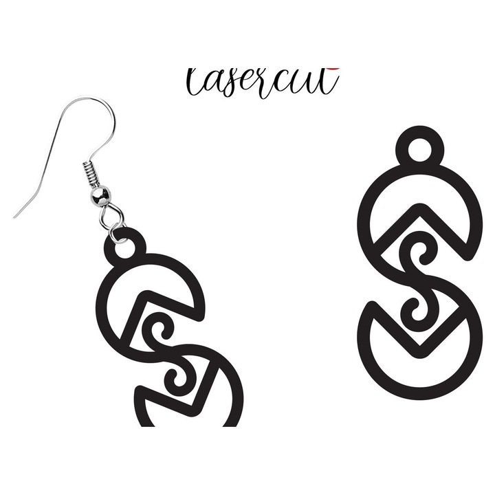 Placi lemn, Intrahome, Skoulariki LaserCut, 3mm-4mm, 3x3cm