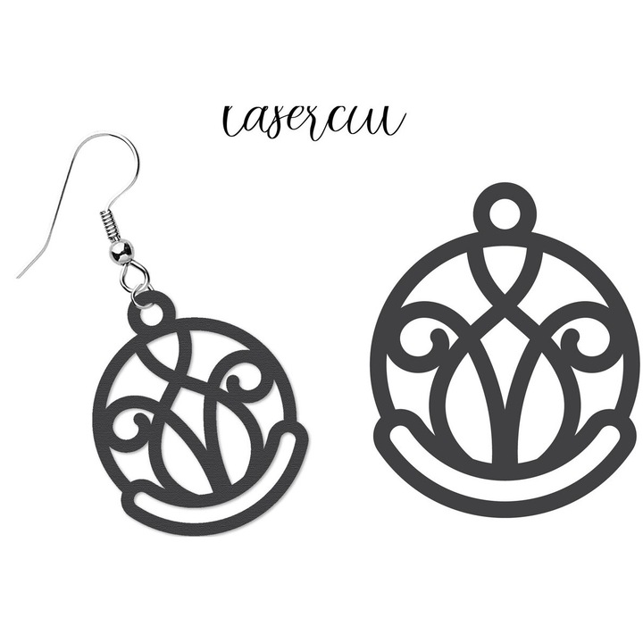 Placi lemn, Intrahome, Skoulariki LaserCut, 3mm-4mm, 3x3cm