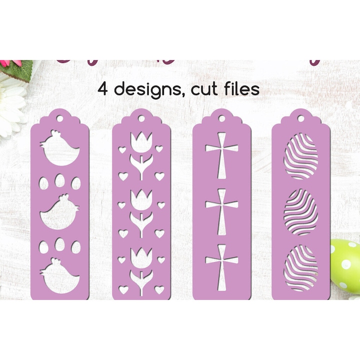 Seturi de artizanat, Intrahome, Paschalinoi selidodeiktes Protypa Papercut, 3mm-4mm, 15x15cm