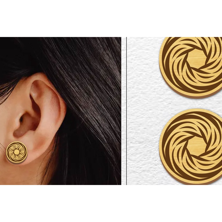 Placi lemn, Intrahome, skoularikia magnetes, 3x3 cm, 3mm-4mm, set