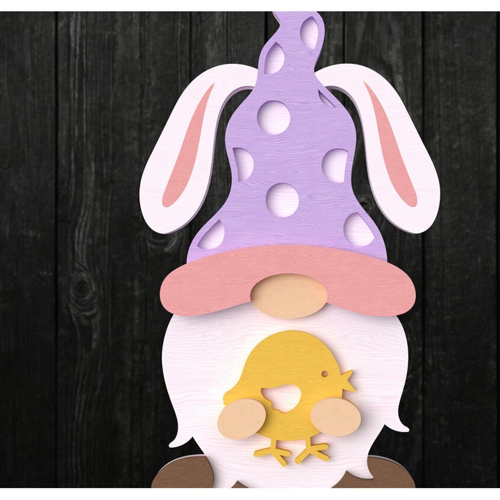 Paschalino lagoudaki din plywood 3mm-4mm, 30x20cm, set, Intrahome