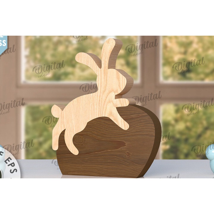Puzzle Paschalino Lagoudaki, Intrahome, din lemn plywood 3mm-4mm, 15x15cm