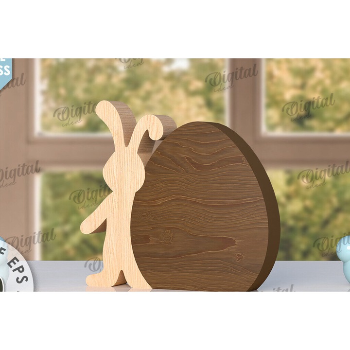 Puzzle Paschalino Lagoudaki, Intrahome, din plywood 3mm-4mm, 15x15cm, ideal pentru DIY