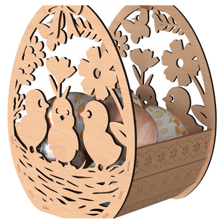 Cosulet cu pui de Paste, dimensiuni 30x20 cm