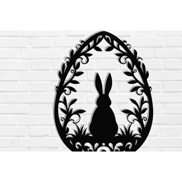 Ou decorativ de Paste taiat cu laser Dimensiune 40x50 cm