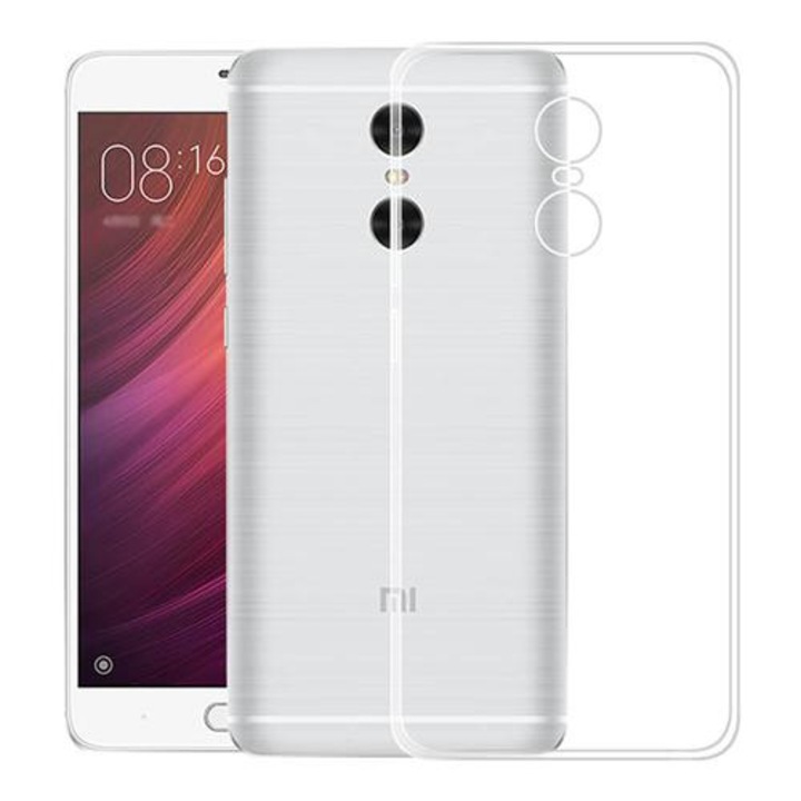 Предпазен калъф Devia за Xiaomi RedMi Note 4/4X, Прозрачен, Силиконов