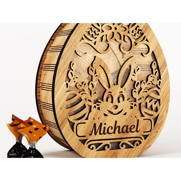 Suport pentru condimente de Paste cu nume, dimensiuni 5x5 cm