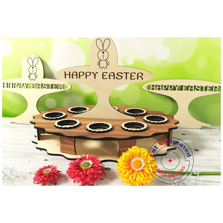 Cutie de Paste din Plywood 3mm-4mm, Intrahome, 15x15cm, ideala pentru decorare si proiecte DIY