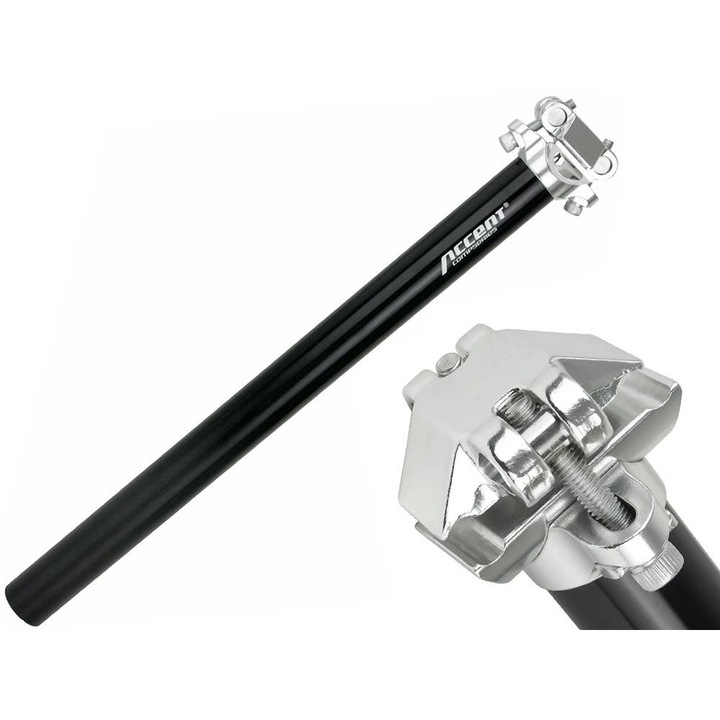 Tija de sa Accent SP-408 31, 4 mm, negru