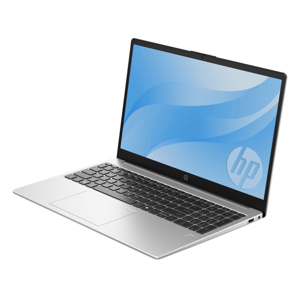 Laptop HP 250R G10, Intel Core 5 120U, 8GB Memory, 1000GB SSD, 15.6" FullHD, Silver, Hungarian Layout, Windows 11 Pro