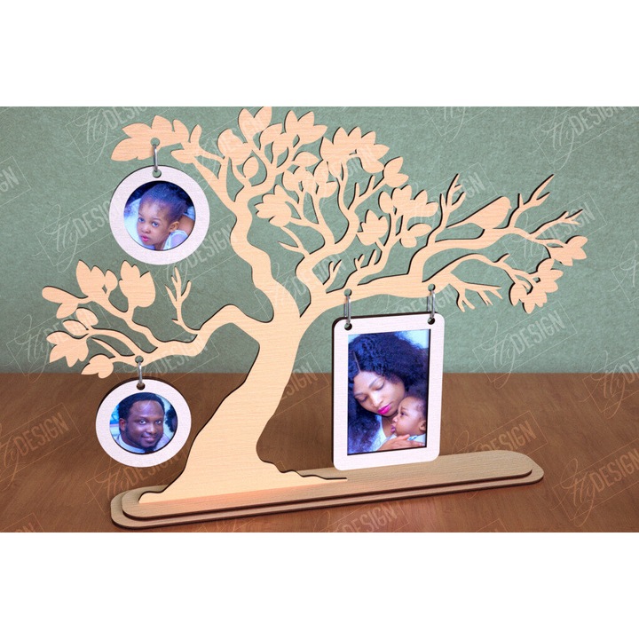 Copac decorativ pentru poze familie, Intrahome, 20x25 cm