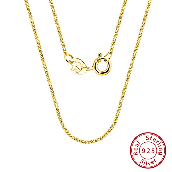 Colier argint 925 placat cu aur 18K, BeSpecial, CRR115