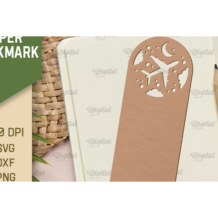 Seturi de artizanat, Intrahome, Charti phantasias, wenge, 3mm-4mm, 5x20cm