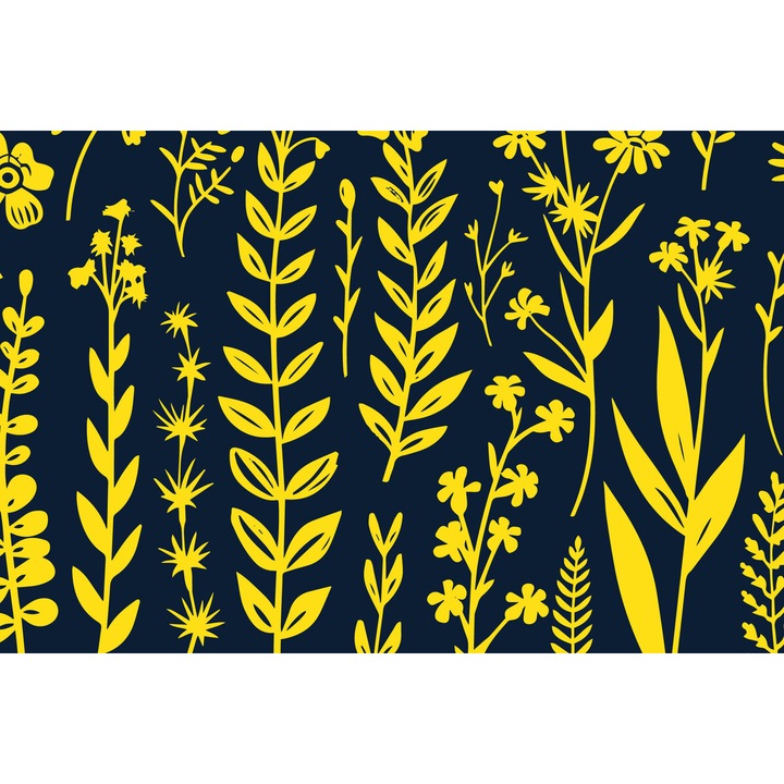 Placi lemn, Intrahome, Paketo kommenou y FLORAL COSTALONG, 3mm-4mm, wenge, 4x4cm