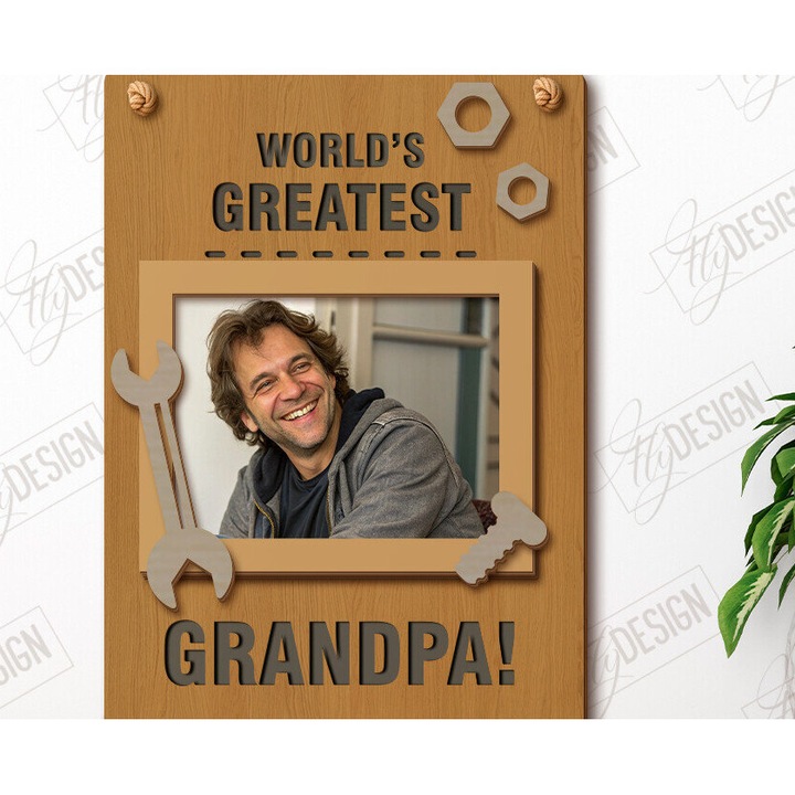 Rame foto clasice, Intrahome, Kremaste kornizes, 20x25cm, plywood 3mm-4mm, set